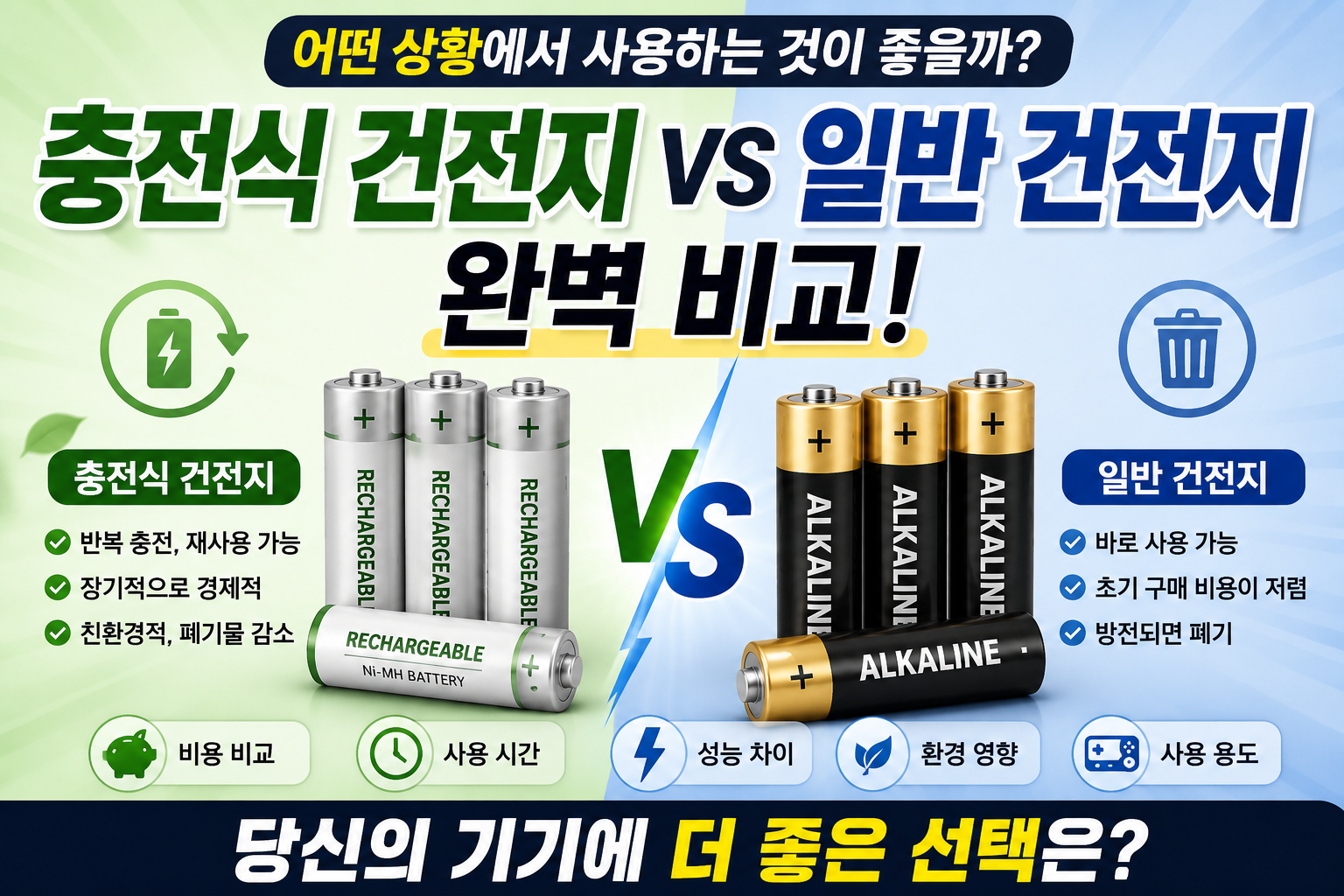 충전과 일반형 건전지 썸네일